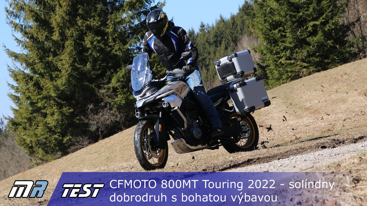 CFMOTO 800MT Touring 2022 - solídny dobrodruh s bohatou výbavou a európskym dizajnom - motoride.sk