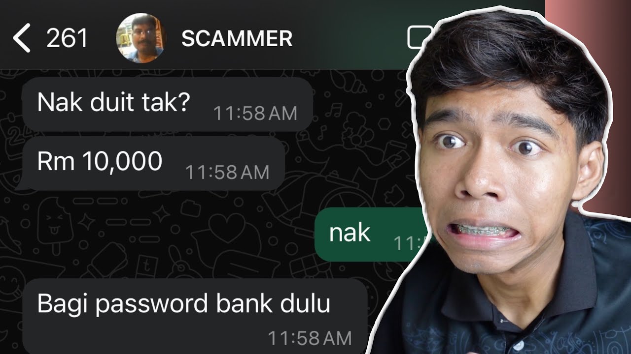 AKU SCAM SCAMMER !! SERAM !!