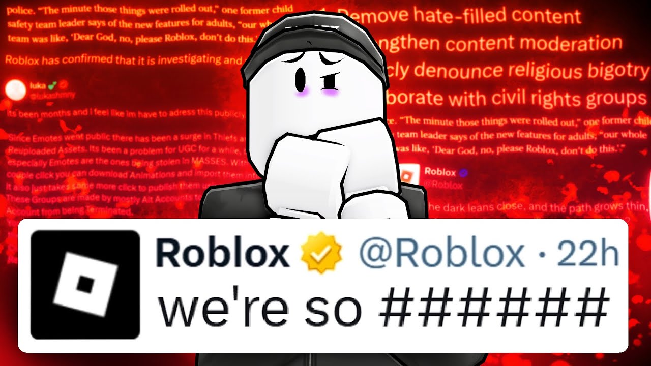 Roblox получил письмо... оно действительно плохое