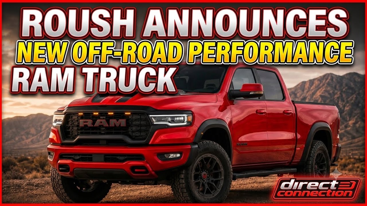 Roush анонсирует новый мощный пикап: V8, без eTorque, будет нагнетатель, это просто монстр