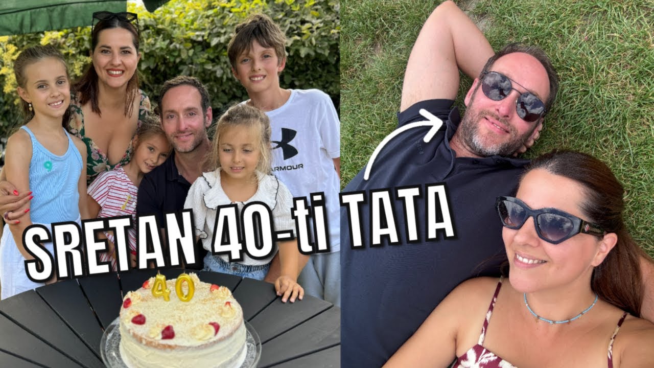 MUŽEV 40-TI ROĐENDAN, UTRECHT & KUKIČANJE | VLOG | mama 4 djece |