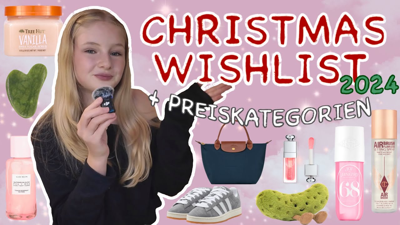 CHRISTMAS WISHLIST 2024 | Mit Preiskategorien ❄️✨💗