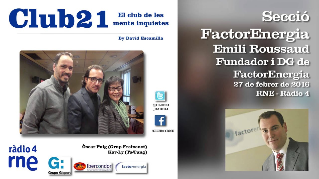 Club 21-  SECCIÓ FACTOR ENERGIA (27-02-16)