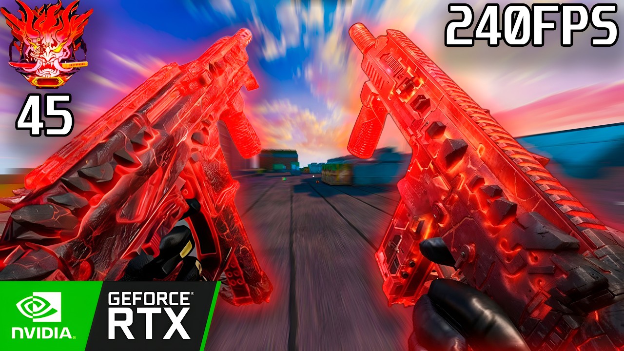BLOOD STRIKE - 45 KILLS - LAVA SCAR + LAVA INP9 GAMEPLAY!! ULTRA GRAPHICS - 240FPS - RTX2080!!!