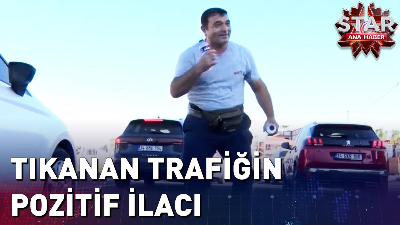 Yoğun Trafikde Dans Ederek Su Satıyor | Star Ana Haber