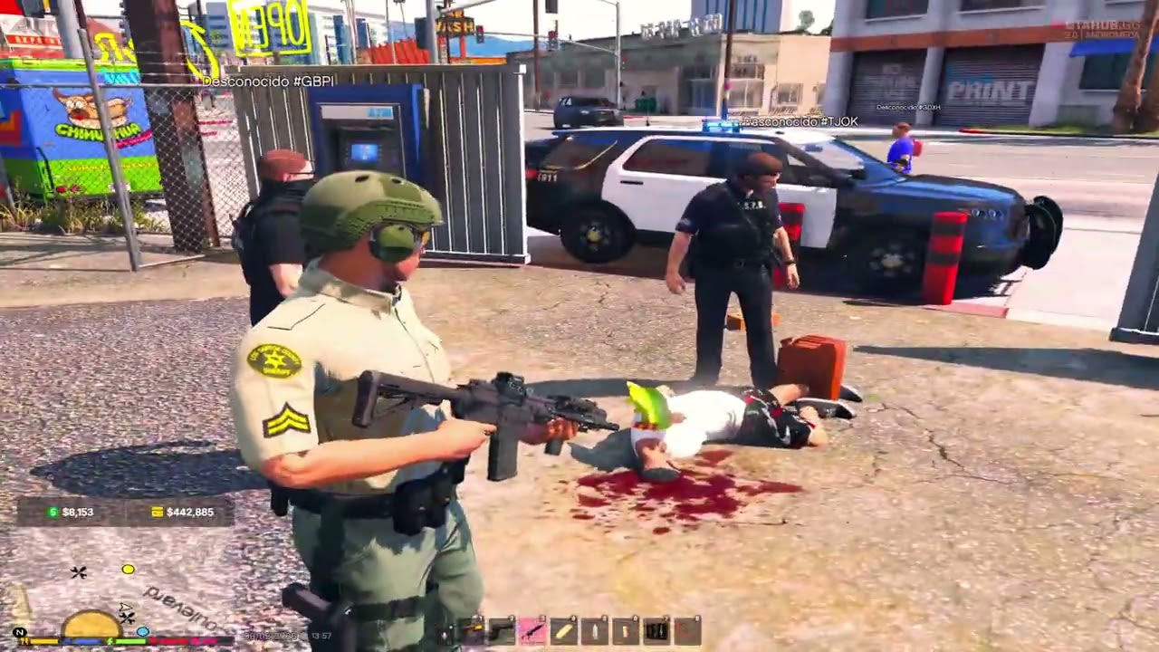 Secuestro a mecanicos | SEB Sheriff Department