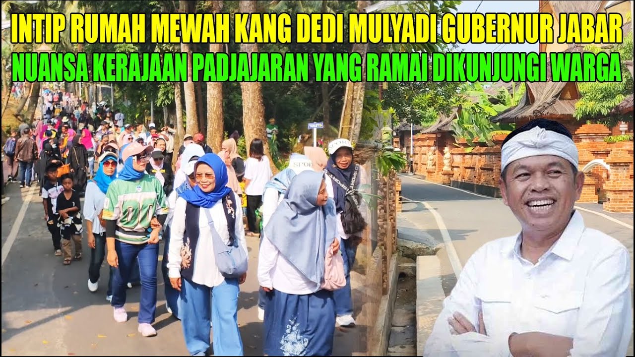 VIDEO VIRAL DI JAWA BARAT !! RUMAH KEDIAMAN BAPA AING KANG DEDI MULYADI DIDATANGI RIBUAN WARGA