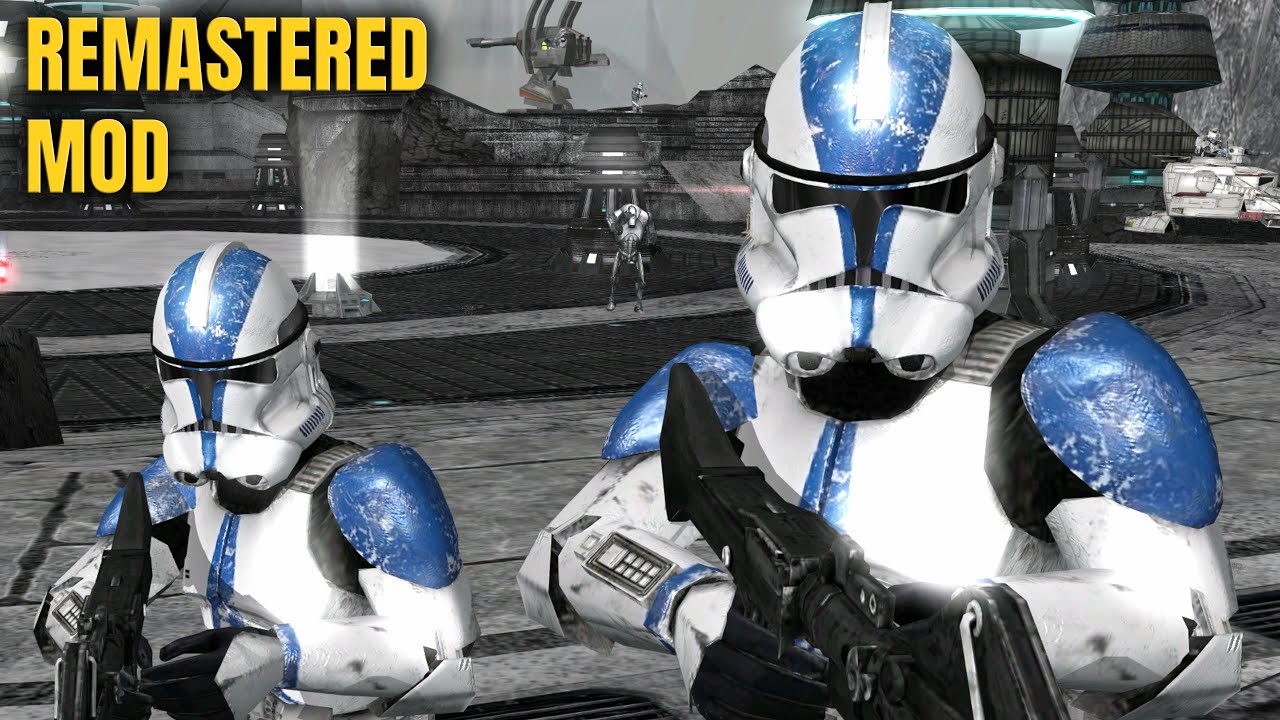 REMASTERED MOD! Clone Troopers vs Battle Droids | Mygeeto - Star Wars Battlefront 2 (Classic, 4K)