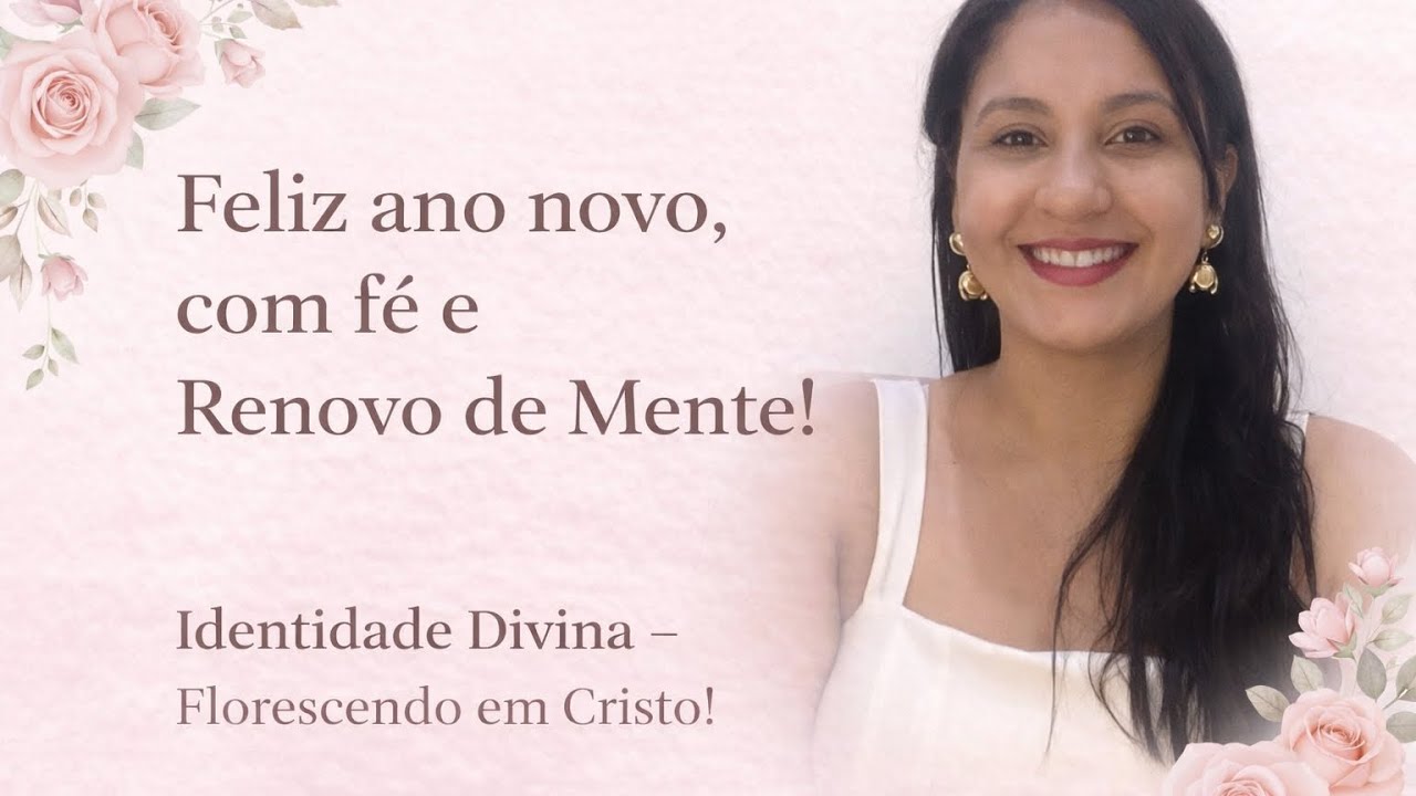 Feliz ano novo com fé e renovo de mente!
