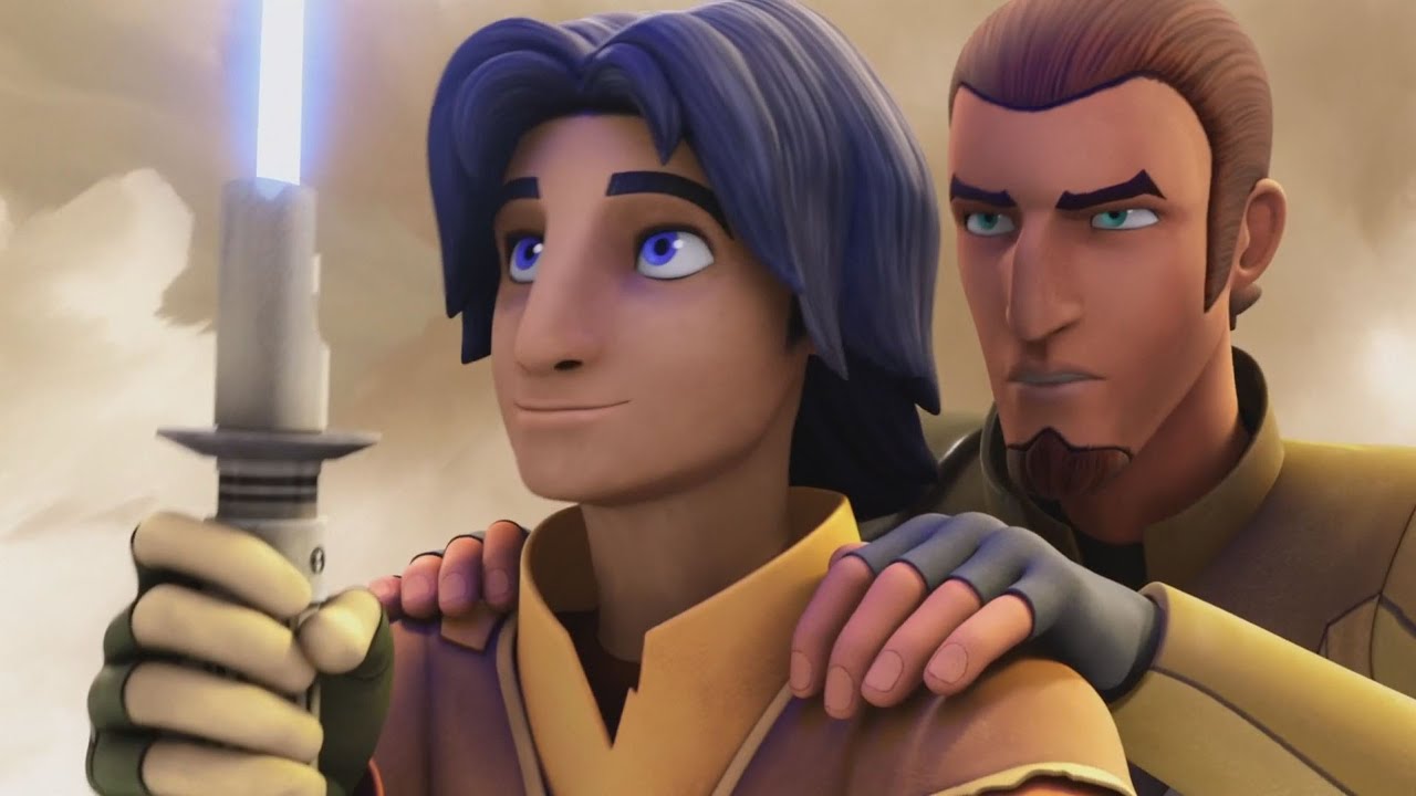 Star Wars Rebels - Ezra's Jedi training [1080p]