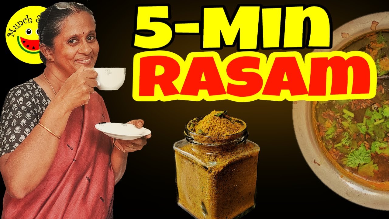 How to make Instant Rasam Premix Powder | 5-Minutes Instant Rasam Mix Recipe