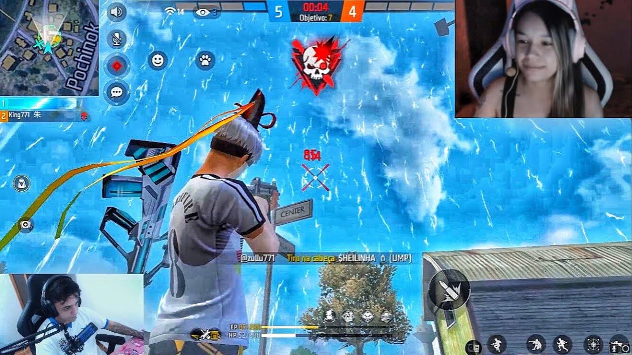 Zullu771 - Minha Sensi VS Streamers 1.0 🔥