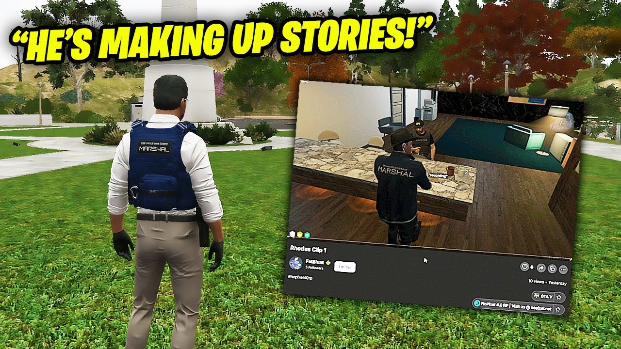 Brian SHOCKED by Rhoades’ Answers During Blunt’s Questioning! | NoPixel RP | GTA RP
