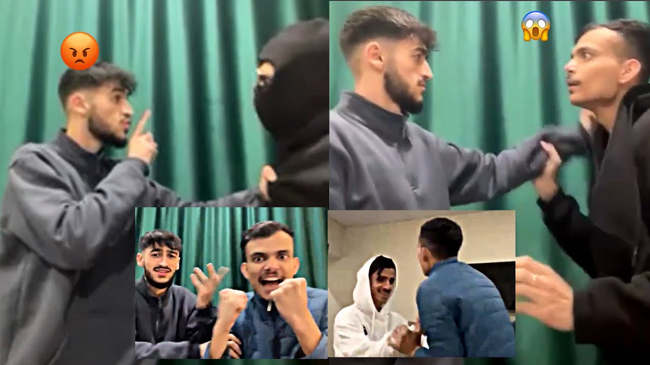 instagram live deaf Samvok and Shahid meet 😱😡