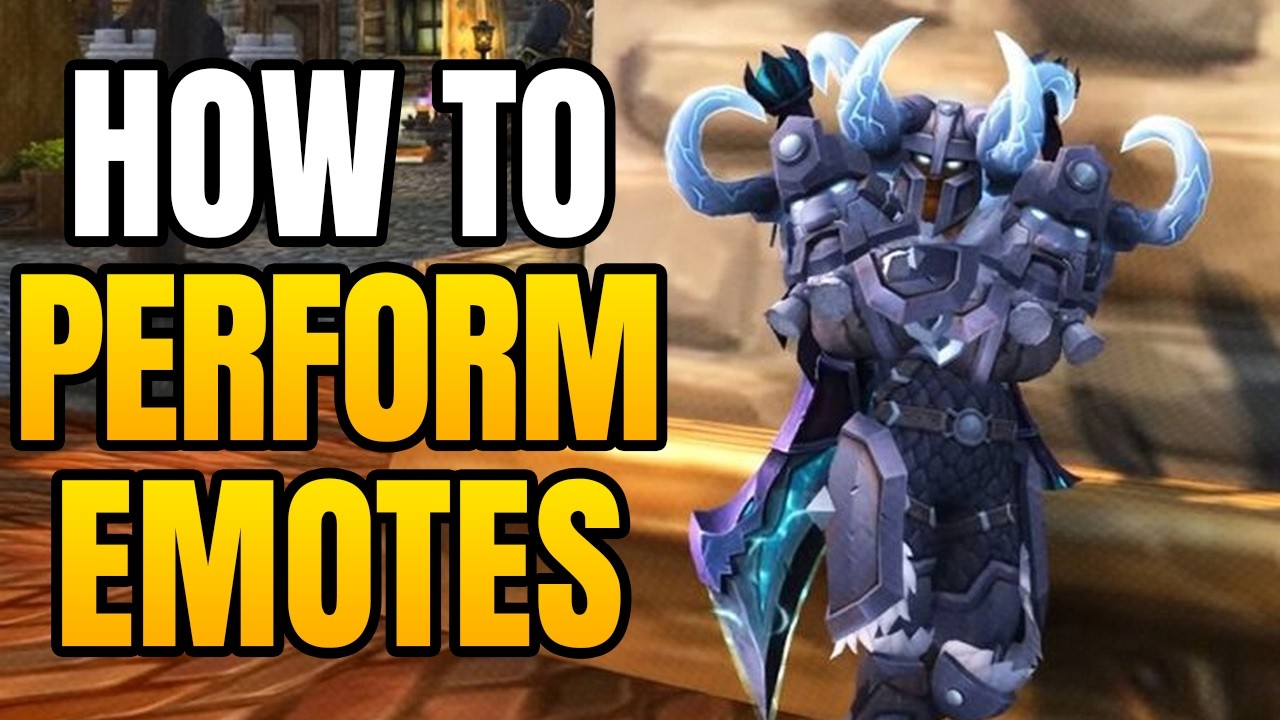World of Warcraft – How To Perform Emotes | How To Do Gestures In WoW Retail And Classic