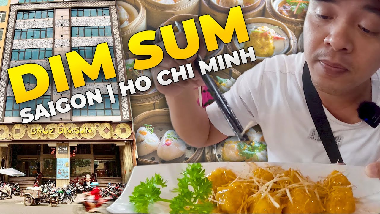 Почему все сюда едут? Ресторан Dim Sum на 6 этаже в Сайгоне. Хошимин, Вьетнам.