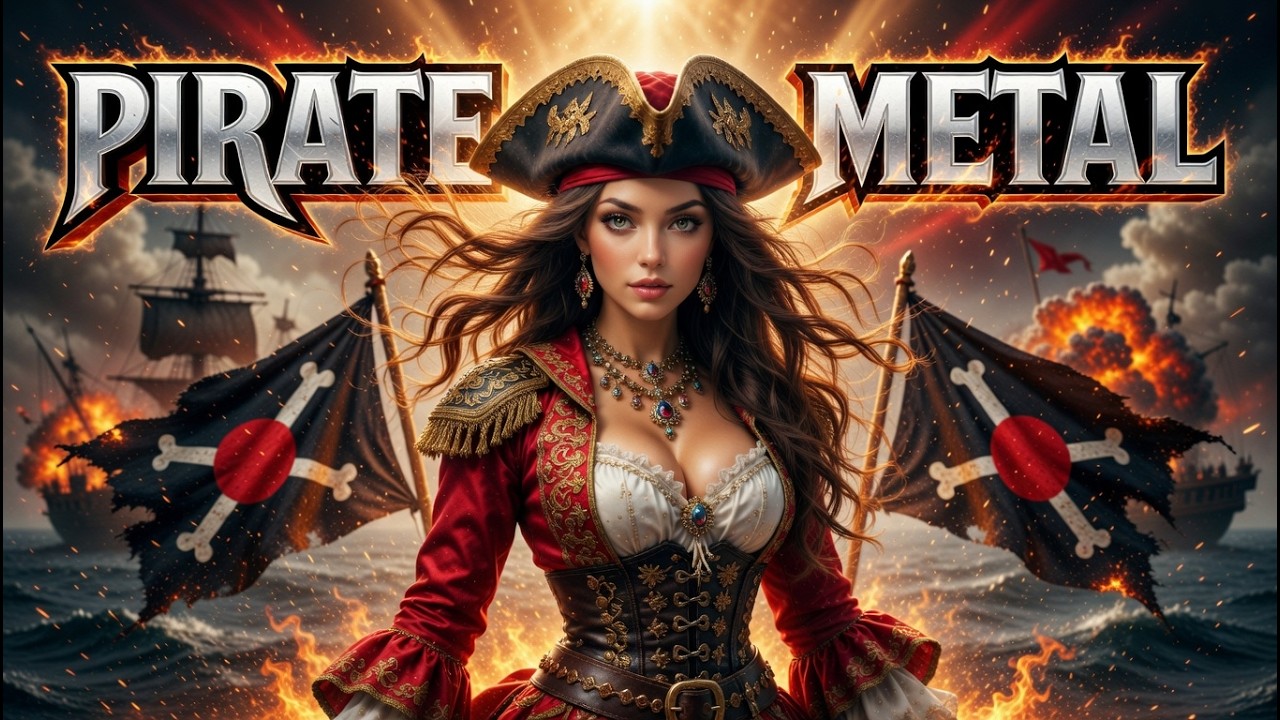 PIRATE METAL ROCK  ⚔️🏴‍☠️ | Epic Violin & Guitar | Cinematic Battle Music