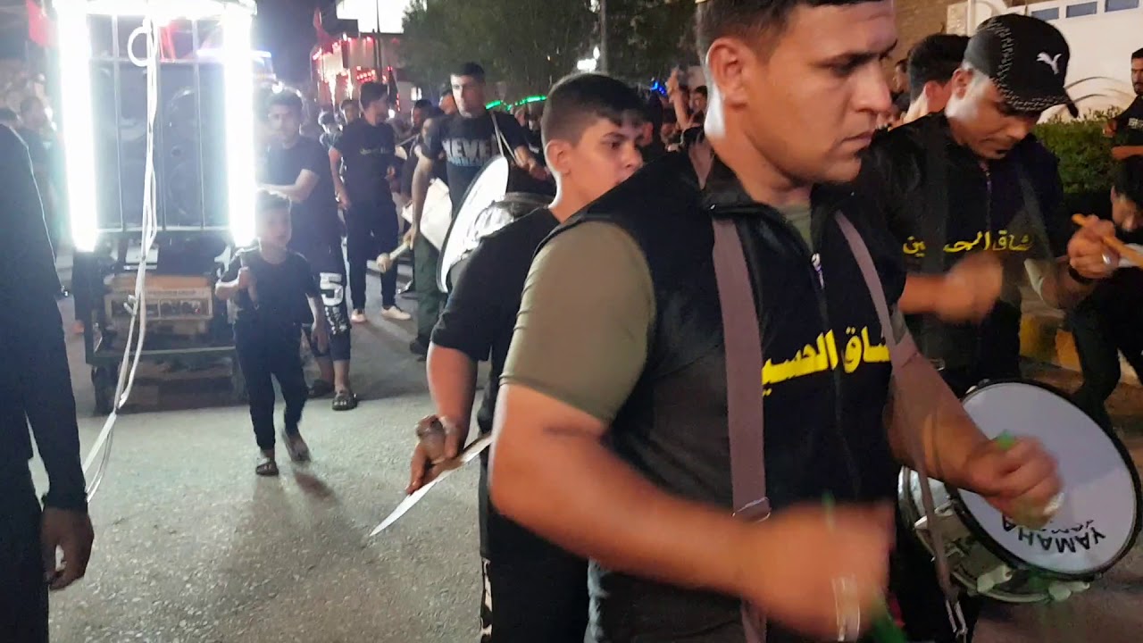 مواكب الحسينيه تستعرض في علي الشرقي تصوير خادمكم حمزه الخرساني