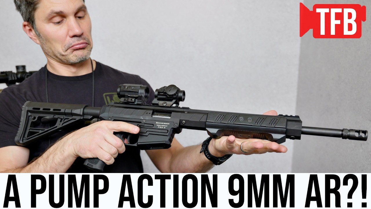 Wait… A Pump-Action 9mm? Schmeisser PSR-9 at IWA 2026