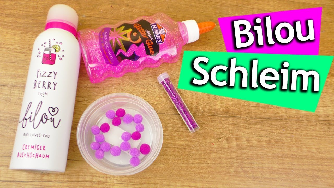 DIY Bilou Slime Experiment | Mega Glitzer Schleim mit Bilou & Pinken Kleber | DIY Kids