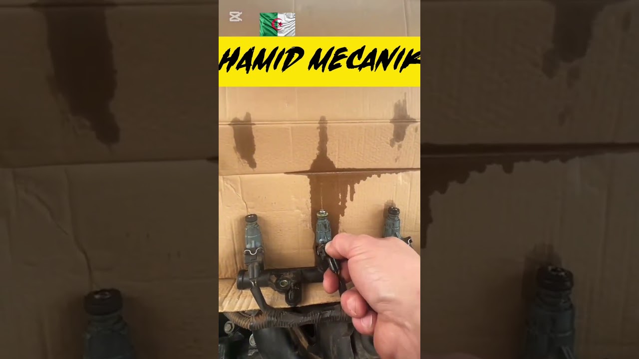 Cause  fum&eacute;e noir et odeur d&rsquo;essence #hamidmecanik