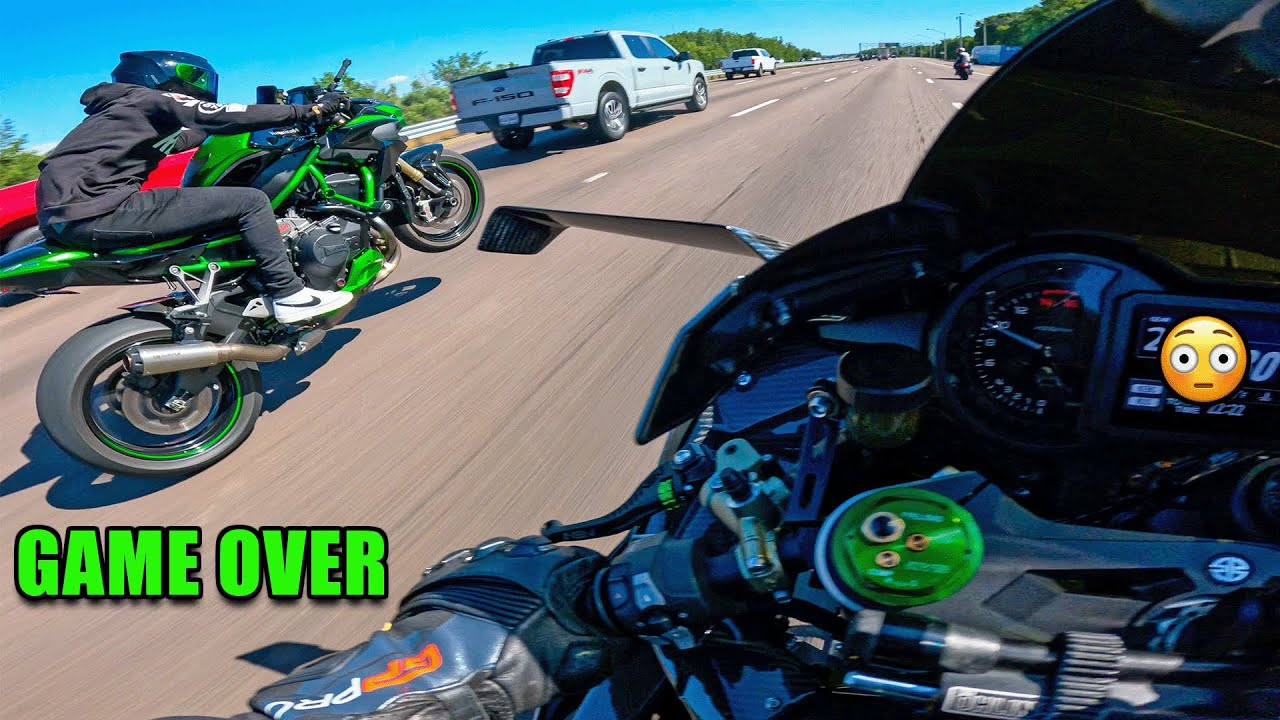 NINJA H2 против SUPERCHARGED ZH2