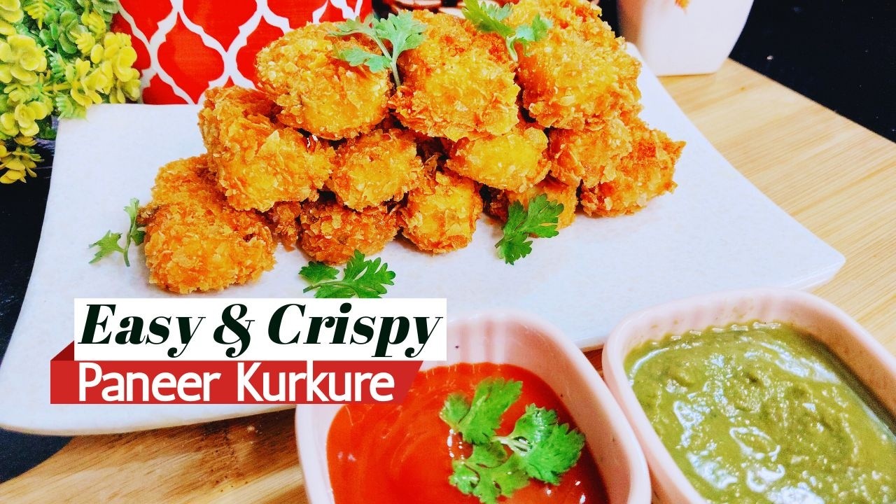 Super Crispy Paneer Kurkure Recipe | Crispy Paneer Fingers | Best Veg Starter | Tea Time Snack स्नैक