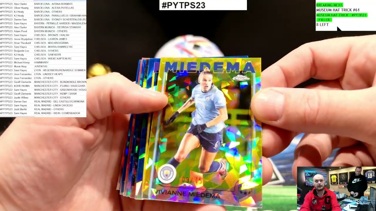 2024-25 TOPPS UEFA WOMENS CHAMPIONS LEAGUE UWCL CHROME SAPPHIRE 10 BOX PYTP CASE BREAK - #PYTPS23