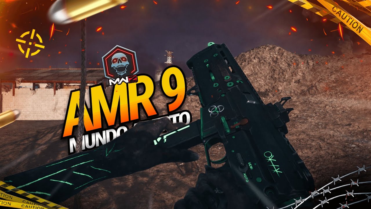 AMR-9 - CALL OF DUTY - MWZ...Mundo aberto do MW3 Zombies. #MWZ