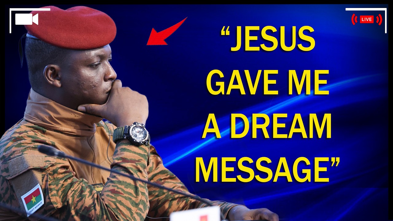 Jesus Appears in a Dream and Reveals 5 Things Africa Must Change  | Ibrahim Traoré speech