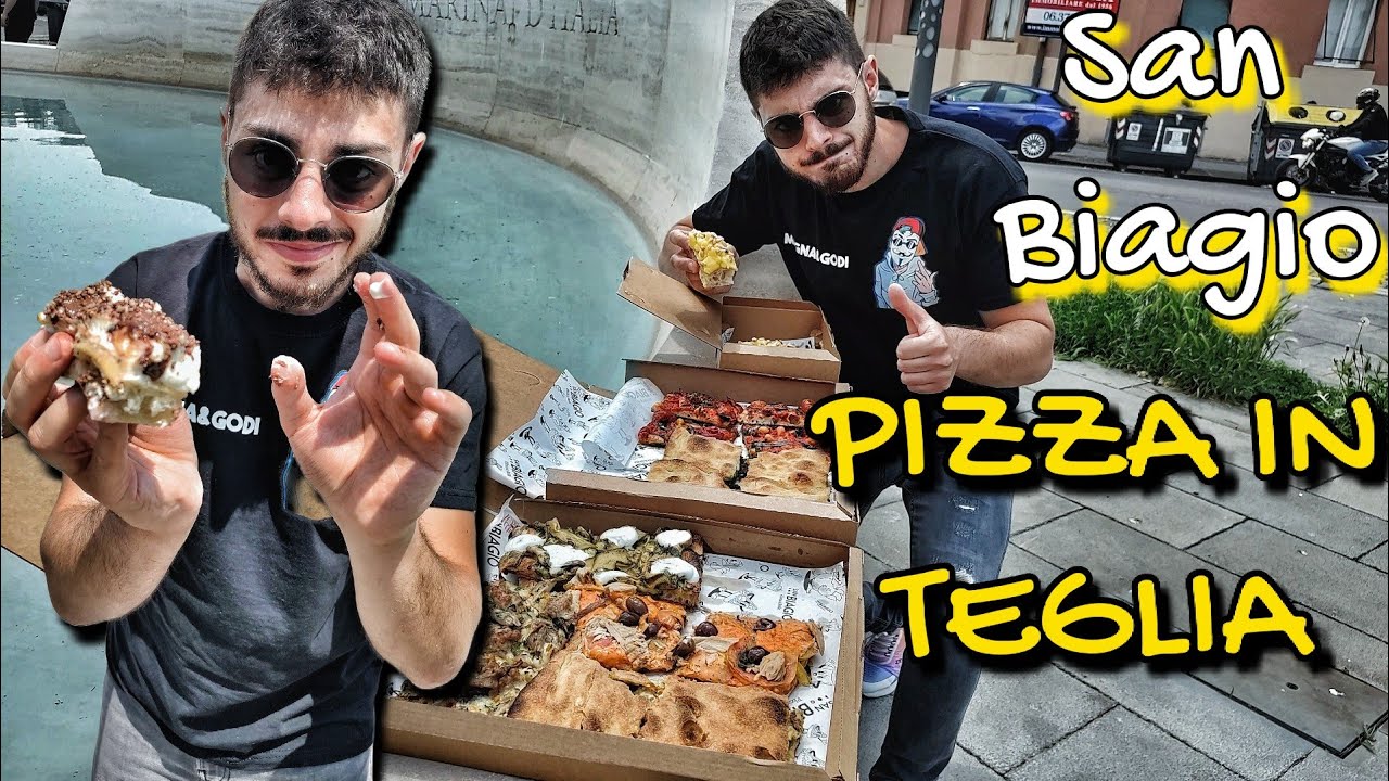 Pizza in teglia romana: San Biagio Pizza & Bolle