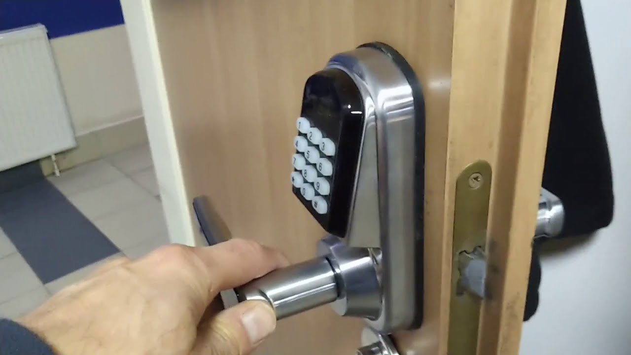 Klamka Kodowa LOB C003 assaabloy - klamka na pin - AltumPolska