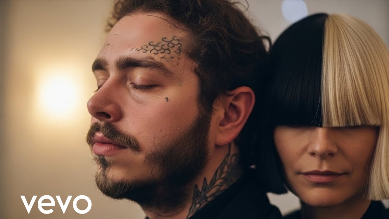 Post Malone feat Sia - Last light on the Radio ( Official Lyrics and Video ) / AI Song 