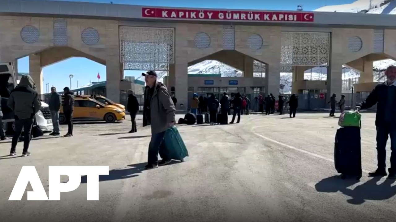 Иранцы бегут в Турцию, рассказывая о страхе и взрывах в Тегеране | APT