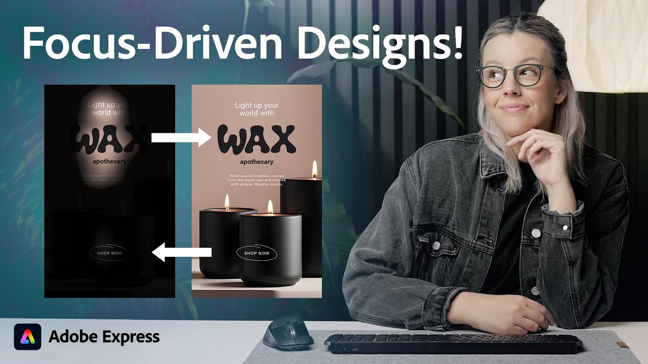 Create Eye-Catching Designs With Attention Insight in #AdobeExpress | Adobe Express