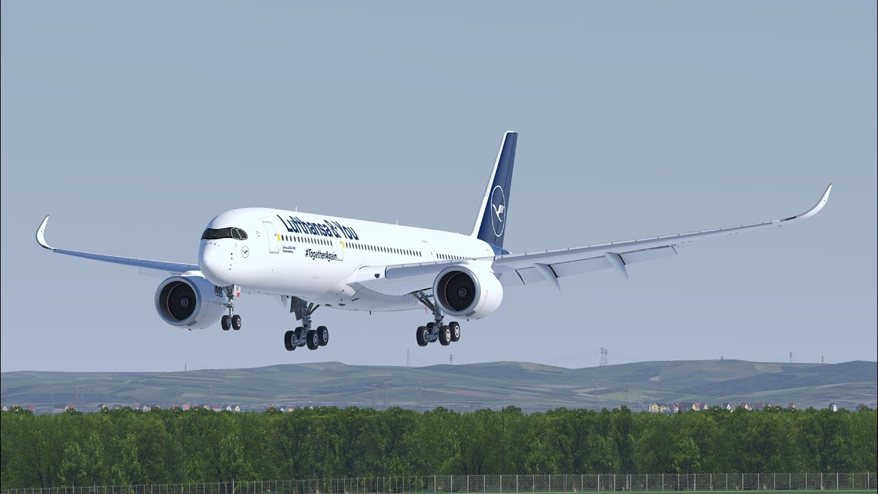 9 Minutes of Plane Spotting at Munich (X Plane 11)