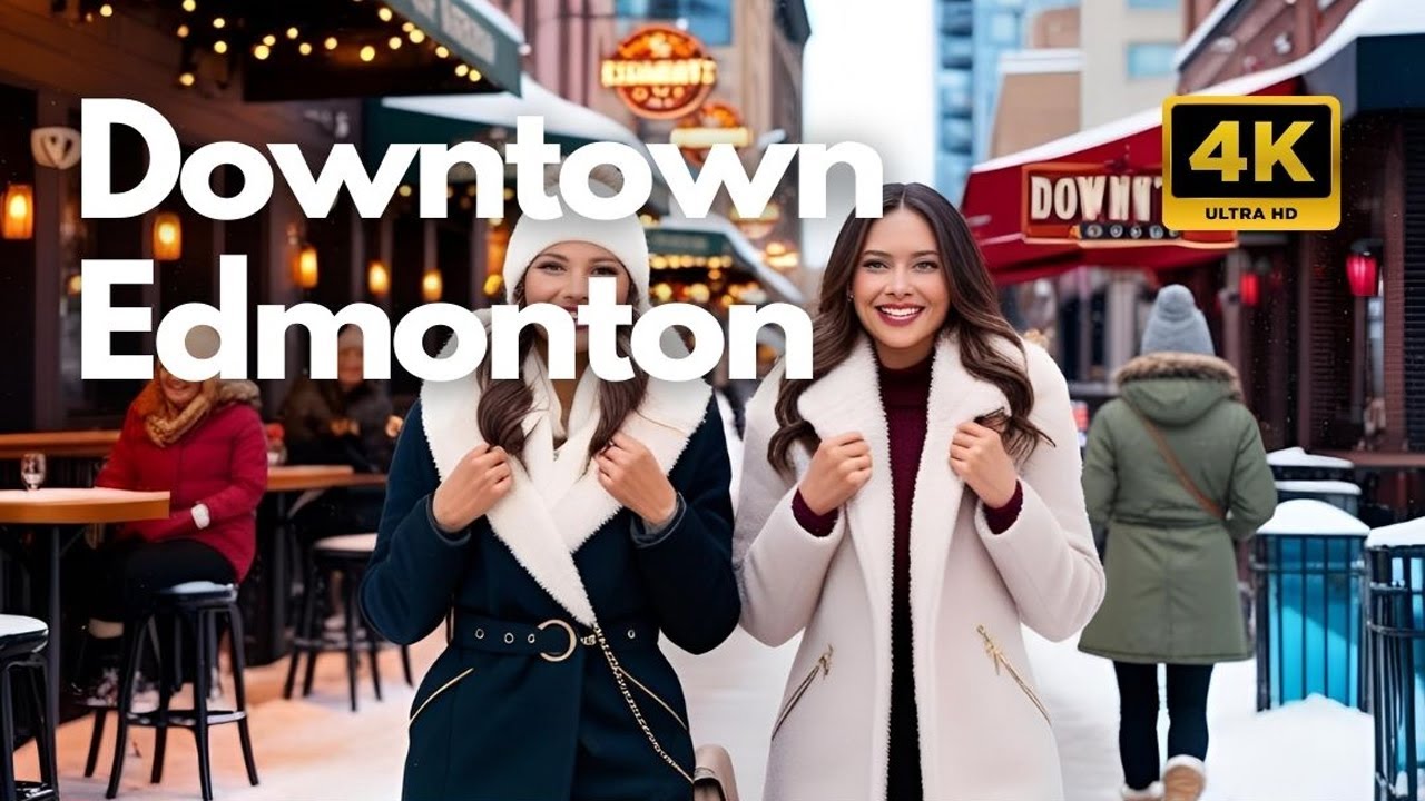 Winter Life in Downtown Edmonton Canada 2025 &ndash; Living in Downtown Edmonton