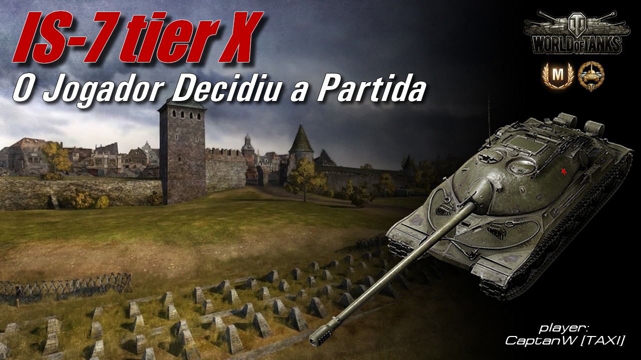 IS 7 - Jogador Decidiu a Partida 🔥 World of Tanks