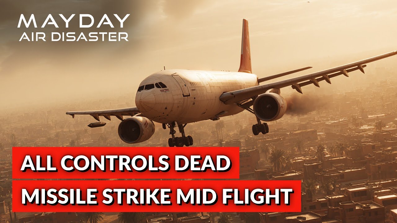 SAM Missile Hits DHL Cargo Jet Over Baghdad 2003