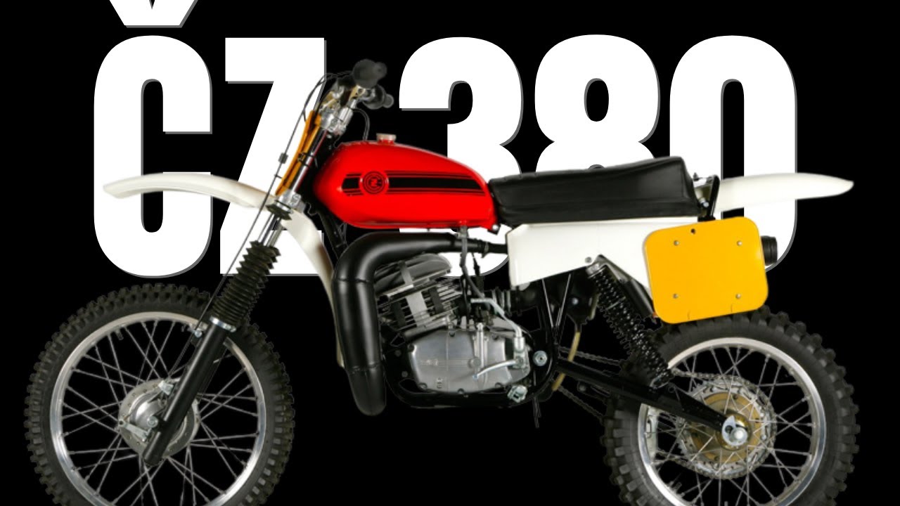 ČZ 380 - Př&iacute;běh Československ&eacute; motokrosov&eacute; legendy