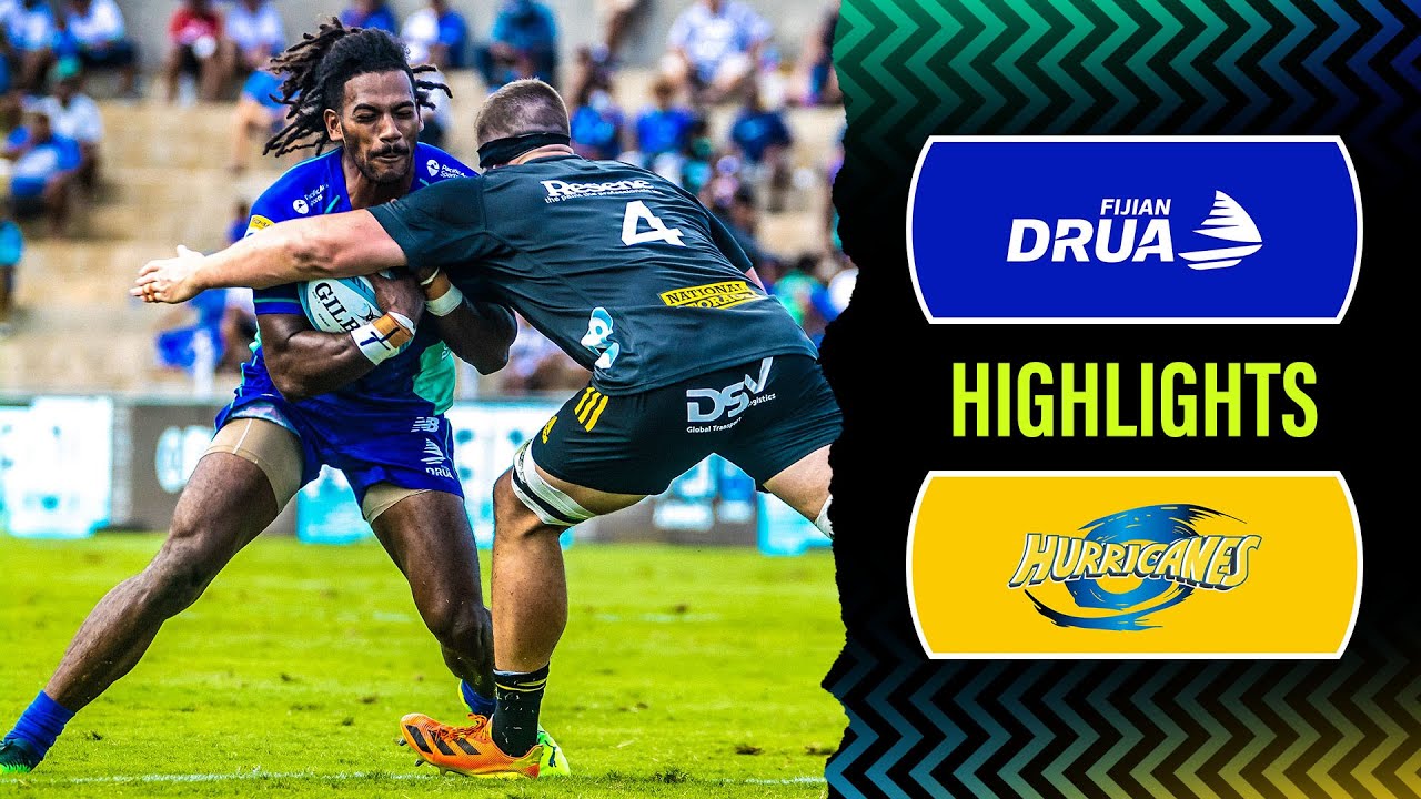 Super Rugby Pacific 2023 | Fijian Drua v Hurricanes | Rd 11 Highlights