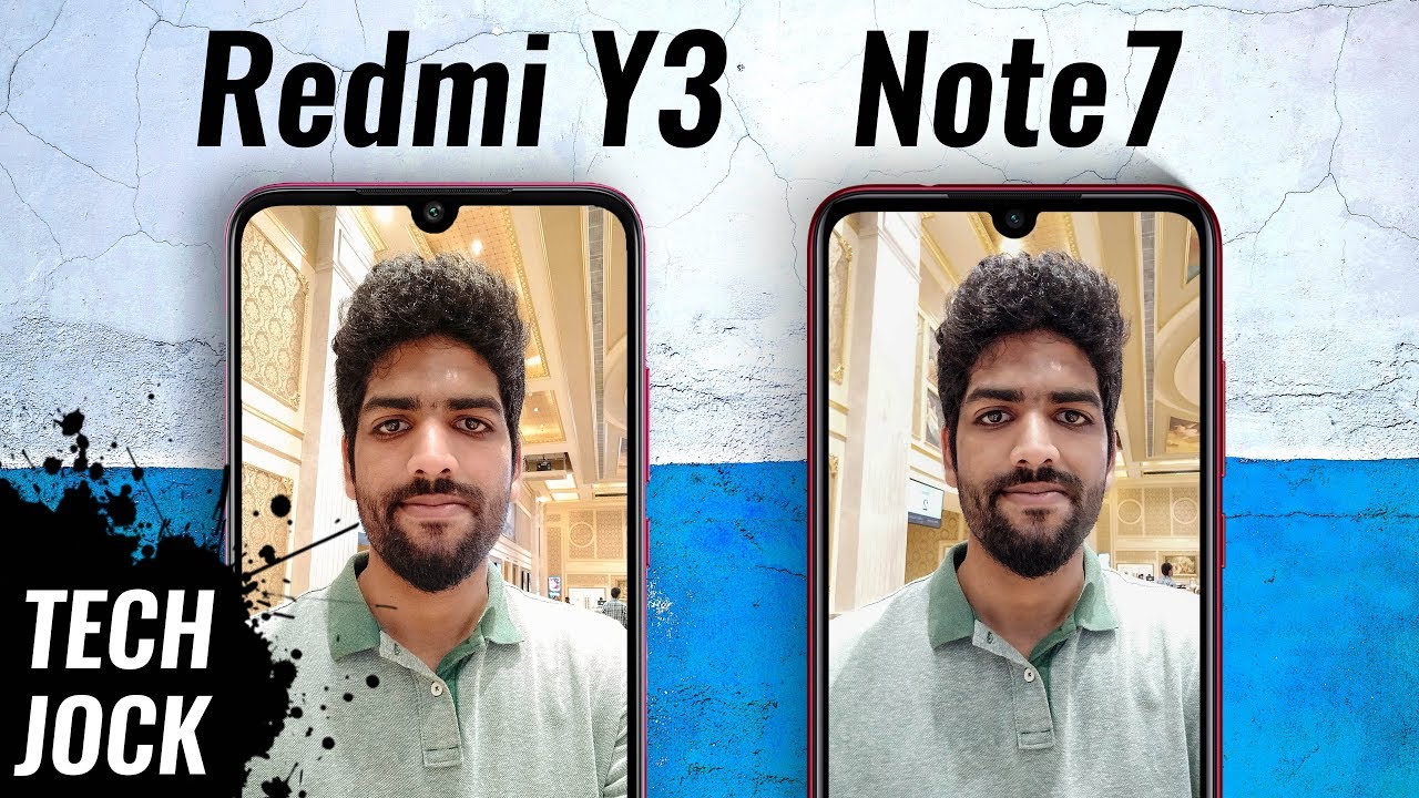 Redmi Y3 vs Redmi Note 7 Comparison - Are 32MP Selfies THAT GOOD?