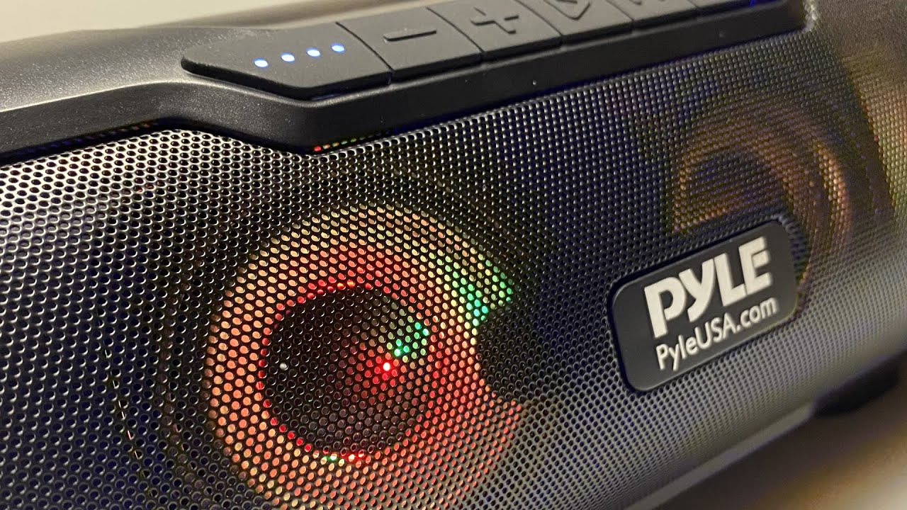Pyle PBMWP185 Bluetooth Boombox Speaker Radio System Unboxing, Review, & Sound Sample