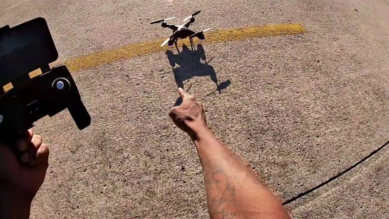 Holy Stone HS110G Gps Drone - Range Test & Return To Home Accuracy Test