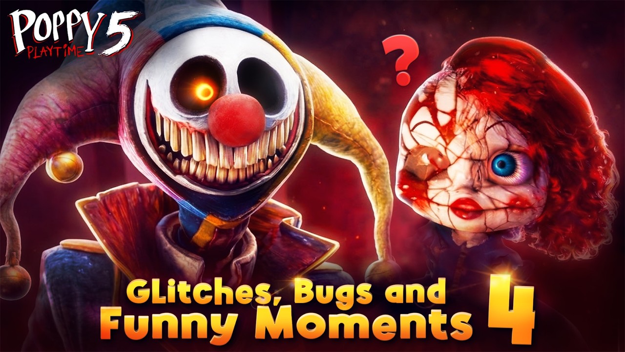 Poppy Playtime Chapter 5 - Glitches, Bugs and Funny Moments 4