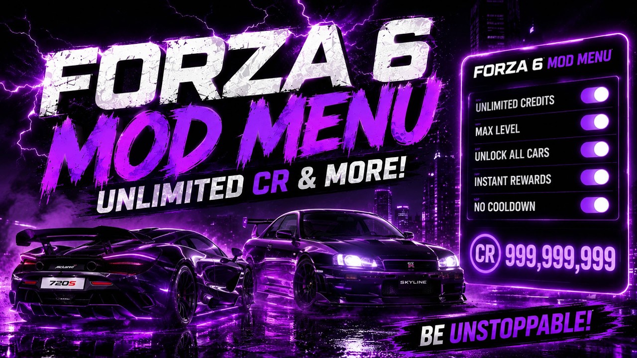 Forza Horizon 6 HACK | BEST FH6 Cheat-Menu | Forza 6 Mod Menu | Money Glitch + Unlimited WheelSpins