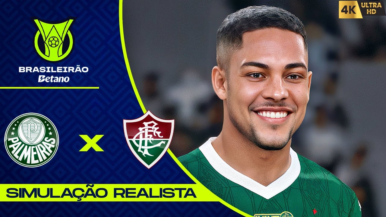 PALMEIRAS X FLUMINENSE | BRASILEIR&Atilde;O 2025 | GOGOSZ PATCH 4K60FPS SIMULA&Ccedil;&Atilde;O ULTRA REALISTA.