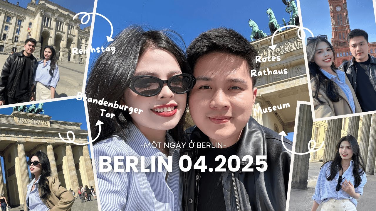 Một ngày ở BERLIN: đủ nắng, đủ vui, đủ yêu | Ghé Berlin 3 lần, nhưng lần này tim đập hơi khác 💓🇩🇪