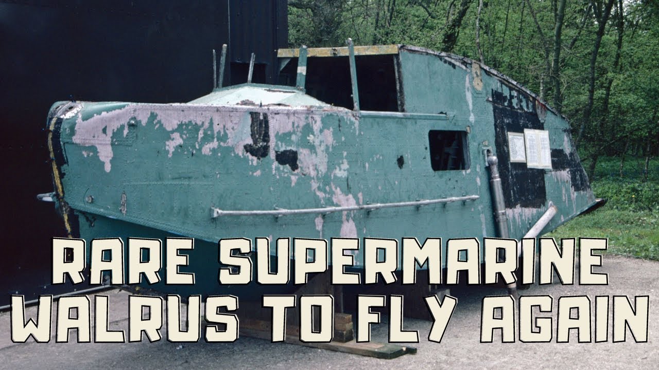 RARE SUPERMARINE WALRUS TO FLY AGAIN