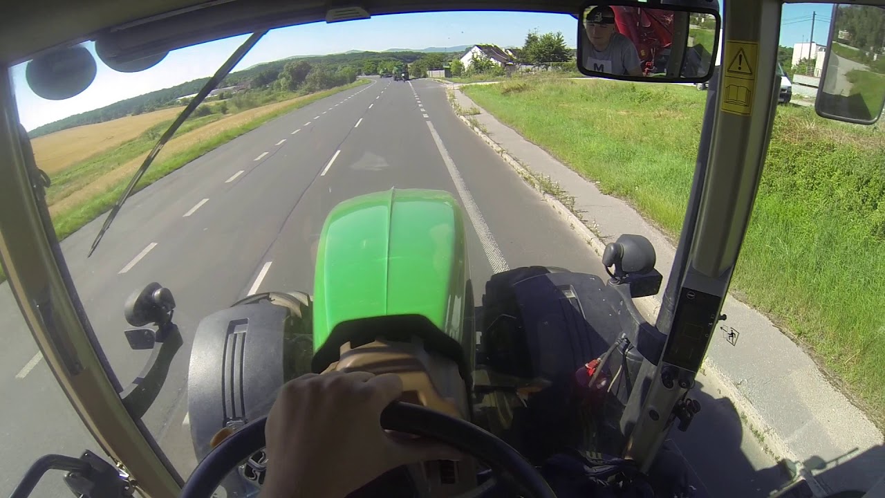 [GoPro] Cabview |John Deere 7830 a Annaburger UMLADEWAGEN 22.16 | Presun na Slovensko